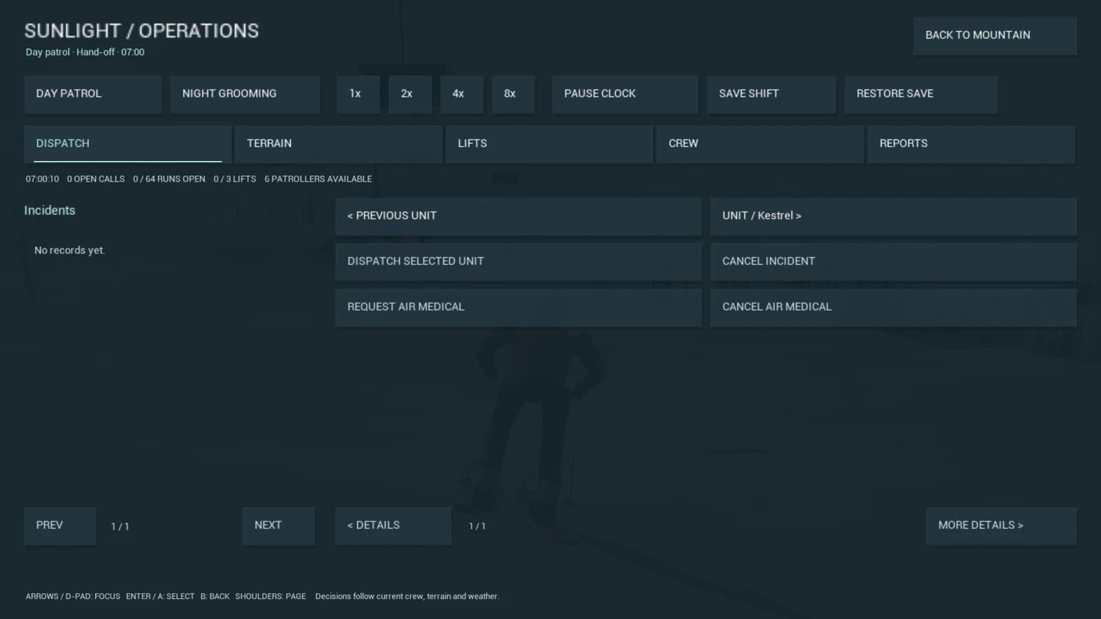 The embedded operations console